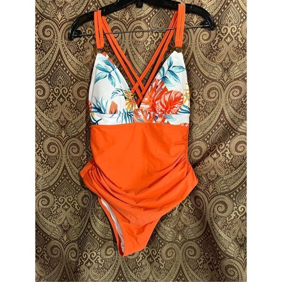 CUPSHE WOMENS ONE PIECE BATHING SUIT - Picture 2 of 10